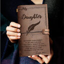 Leather Hand Book Business Note