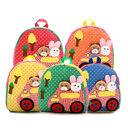 Korean shoulder children's schoolbag kindergarten adorable backpack handmade