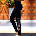 Cross boundary movement bronzing alphabet high elastic training