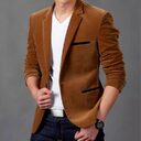 Men's Casual Suit Slim Corduroy