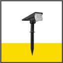 Adjustable Solar Spotlight Garden Light