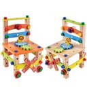 Children's Chair Building Block Toys