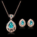 Hollow pattern jewelry set