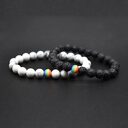 Stone Beads Couple Bracelets Volcanic Bracelet