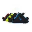 Saddle bag riding bicycle mountain bike triangle tool