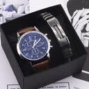 Men's watch fashion Blue light glass wrist