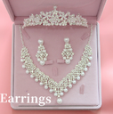 Hot bridal jewelry three sets of Korean big