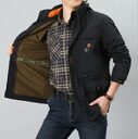 Men's Medium To Long Casual Outdoor Hooded