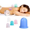 Silicone Cupping Health Care Tank Vacuum Meridian Transparent