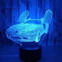 Led Night Light Colorful Touch Table Lamp 3D