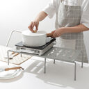 Telescopic kitchen rack supplies