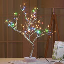 Tree Light Touch Switch Pearl Star Night