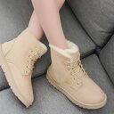 Snow Boot for Women Winter Shoes Heels Boots
