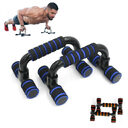 H-shaped Push-up Stand Sponge Hand Grip ABS Fitness