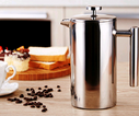 Double Stainless Steel Coffee Pot French Press Insulation