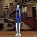 Metal Bottom Wax Lamp Volcano Lava