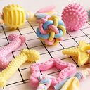 Non-toxic Pet Dog Puppy Training Toy Chew Rubber