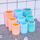 Pet Paw Cleaner Cleaning Kit Cup Soft Brush