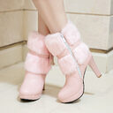 Sweet Princess Autumn And Winter Short Boots Snow