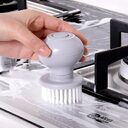 Cleaning Brushes Dish Washing Tool Soap Dispenser Refillable