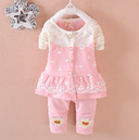 BibiCola Baby Girls Clothing Sets Toddle Tracksuits Kids