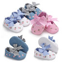 Bowknot Baby Shoes Girl Toddler Anti-Slip Shoe
