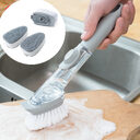 2 In1 Long Handle Cleaning Brush With Removable