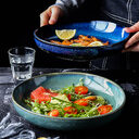 Ceramic Deep Plate Round Dinner Soup