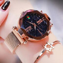 Starry Sky Women's Watch With Magnet Mesh