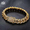 European and American Hip hop accessories men's bracelet