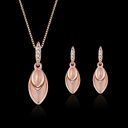 Gem Jewelry Set European And American Accessories Bridal