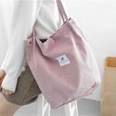 Women's Shopping Bag Large Ladies Canvas Shoulder Bags