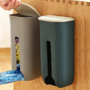 Wall-mounted Removable Kitchen Large-capacity Non-perforated Non-marking Plastic Bag