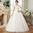Spring new bride married gauze dress