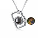 Camera Shaped Photo Projection Necklace