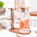 Cold water bottle glass
