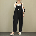 Bib Plus Fat Size Women's Loose Casual Pants