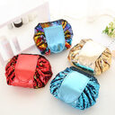 Mermaid Sequins design Cosmetic Bag Drawstring Makeup Case