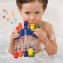 5pcs Lot Kids Bathtime Fun Water Flutes Set