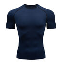 Solid color quick-drying bottoming short sleeve