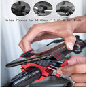 Bike Phone Mount Folding Motorcycle Holder Aluminum Universal