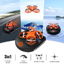 RC Boat Water Land And Air Four-Axis Hovercraft