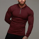 T Shirt Men Longsleeve Polo