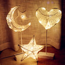 LED lights flashing stars romantic room layout decoration