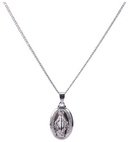 Virgin Mary Necklace Christmas Gifts Silve Gold Color