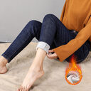 Women Thermal Jeans Winter Snow Warm Plush Stretch