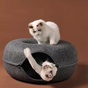 Four Seasons Available Cat Nest Round Woolen Felt
