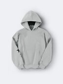 Original gray star graffiti hoodie