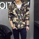 Men's Slim Camouflage Jacket Fashion Clothes