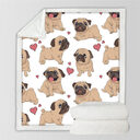 Winter Double-layer Thick Blankets Printed Cotton Fleece Blanket